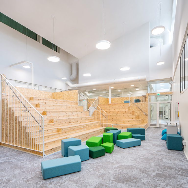 Acoustic Scandinavia - Riihikosken koulun akustointi